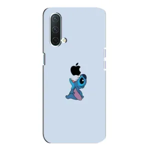 Чехол с принтом Стич на OnePlus Nord CE 5G (Stitch apple)
