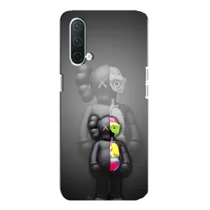 Чехлы для OnePlus Nord CE 5G - Bearbrick Louis Vuitton (PREMIUMPrint) (Тело Bearbrick)