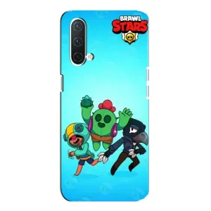 Чехлы Brawl Stars для OnePlus Nord CE 5G (AlphaPrint) (Тріо героїв)