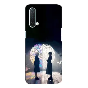 Чехлы Венсдей на OnePlus Nord CE 5G Уэнсдей (AlphaPrint) (Уэнздей и Инид)
