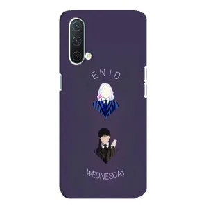 Чехлы Венсдей на OnePlus Nord CE 5G Уэнсдей (AlphaPrint) (Уэнздей и подруга)