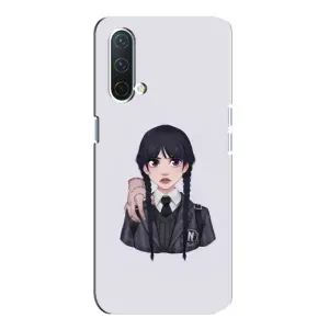 Чехлы Венсдей на OnePlus Nord CE 5G Уэнсдей (AlphaPrint) (Уэнздей и Вещь)
