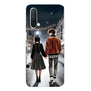 Чехол с дизайном Венздей 2 на OnePlus Nord CE 5G (Уэнздей и Тайлер)