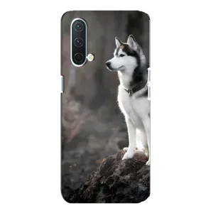 Чохол з Хаскі OnePlus Nord CE 5G - (AlphaPrint) (Вірний собака)