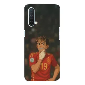 Чехол с футболистом Ламин Ямаль OnePlus Nord CE 5G (Ямаль аниме)