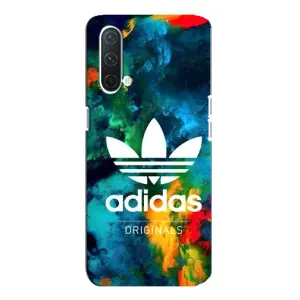 Чохли Адидас для OnePlus Nord CE 5G (AlphaPrint) (Яскравий Адідас)