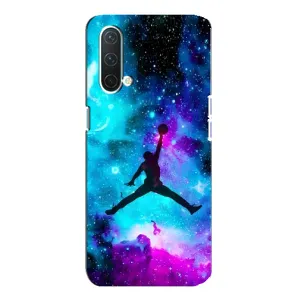 Чехлы для OnePlus Nord CE 5G - с картинкой JORDAN (AlphaPrint) (Яркий Джордан)