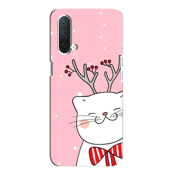 Чехол с принтом «Зимний кот» для OnePlus Nord CE 5G