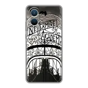 Чехол с дизайном Венздей 2 на OnePlus Nord CE4 Lite (Ворота Академии Невермор)