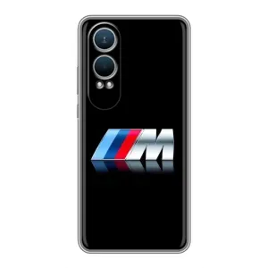 Чехол для ВанПлас Норд СЕ4 Лайт - с принтом БМВ (AlphaPrint) (AMG)