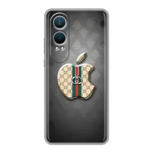 Чехлы ГУЧЧИ для ВанПлас Норд СЕ4 Лайт (AlphaPrint) (Apple gucci)