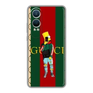 Брендновые Чехлы для OnePlus Nord CE4 Lite - (PREMIUMPrint) (Барт ГУЧЧИ)