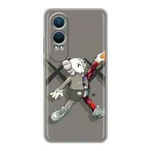 Чехлы для OnePlus Nord CE4 Lite - Bearbrick Louis Vuitton (PREMIUMPrint) (Беарбрик Джордан)