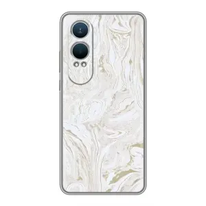 Мраморный чехол на OnePlus Nord CE4 Lite (VPrint) (Белый мрамор)