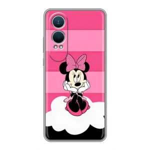 Эксклюзивный чехол для OnePlus Nord CE4 Lite (AlphaPrint - Мультяшные) (Девочка Maus)