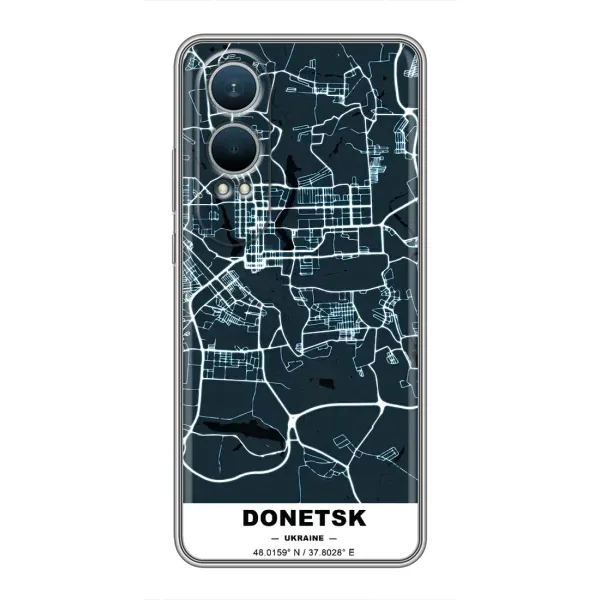 Чохол з принтом «Донецьк» для OnePlus Nord CE4 Lite