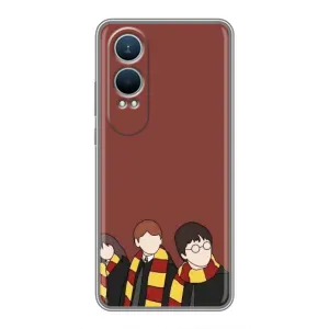 Чехлы с Гарри Поттером для OnePlus Nord CE4 Lite (AlphaPrint) (Гарри с друзьями)
