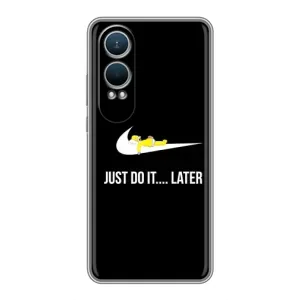 Чехол с Симпсонами для OnePlus Nord CE4 Lite (VPrint) (Гомер Later)