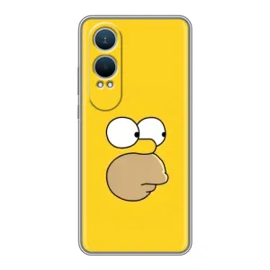 Чехол с Симпсонами для OnePlus Nord CE4 Lite (VPrint) (Гомер)