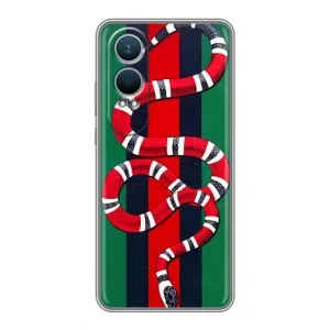 Чехлы ГУЧЧИ для ВанПлас Норд СЕ4 Лайт (AlphaPrint) (Gucci змия)