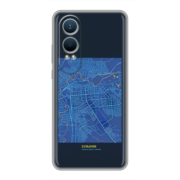 Чохол з принтом «Луганськ» для OnePlus Nord CE4 Lite