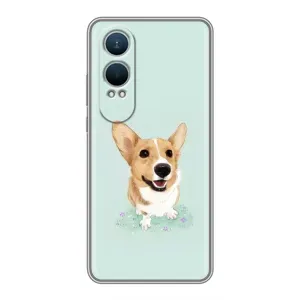 Чехлы с собаками для OnePlus Nord CE4 Lite (VPrint) (Корги)