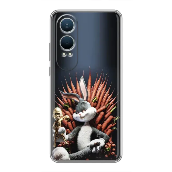 Чехол с принтом «Король Кролик» для OnePlus Nord CE4 Lite