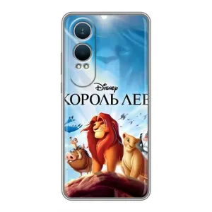 Чехол Король лев на ВанПлас Норд СЕ4 Лайт (Постер Король Лев)
