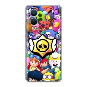 Чехол для OnePlus Nord CE4 Lite Бравл Старс (VPrint) (Лого Brawl Stars)