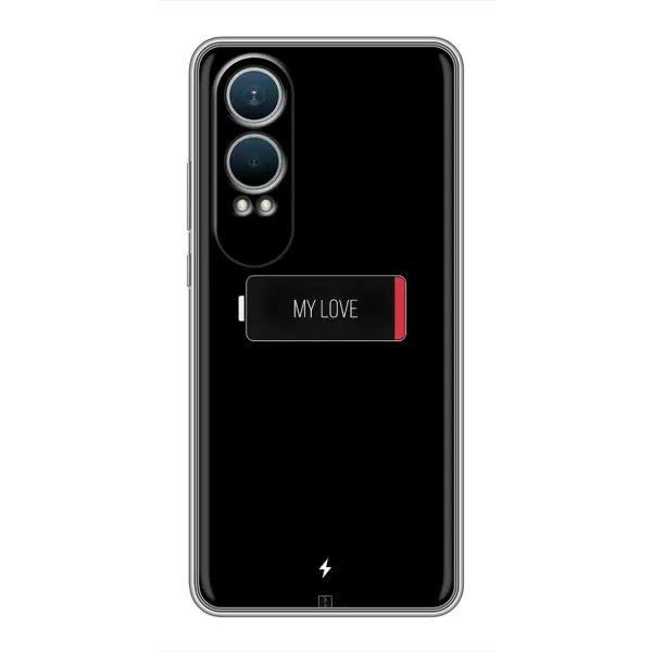 Чехол с принтом «Love battery» для OnePlus Nord CE4 Lite Чехол с принтом «Love battery» для OnePlus Nord CE4 Lite