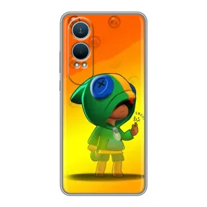 Чехол для OnePlus Nord CE4 Lite Бравл Старс (VPrint) (Мальчик Леон)