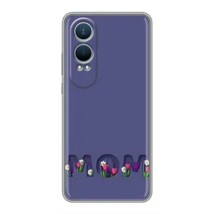 Чехлы для мамы на OnePlus Nord CE4 Lite (Мама в цветах)