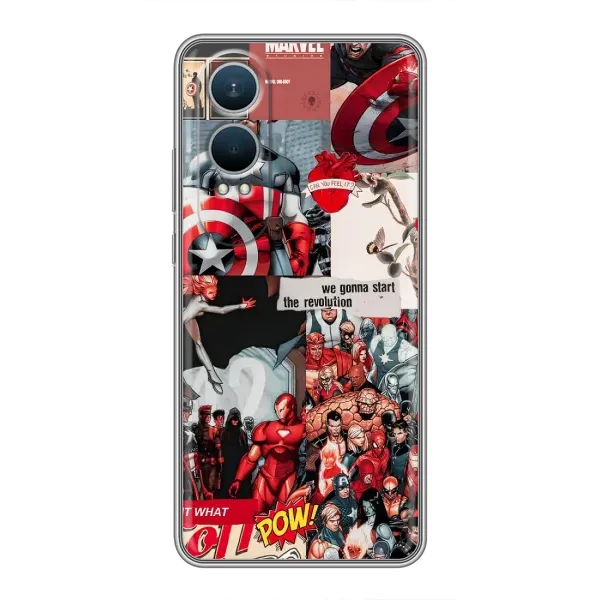 Чехол с принтом «Марвел Комикс» для OnePlus Nord CE4 Lite