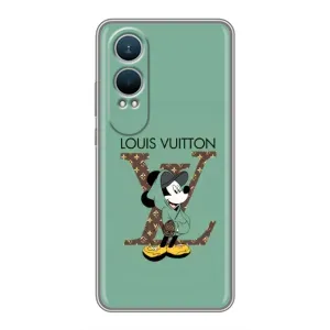Чехлы Луи Витон для OnePlus Nord CE4 Lite (AlphaPrint - LOUIS VUITTON) (Микки Маус LV)