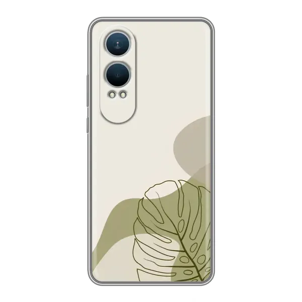 Чехол с принтом «Зеленая монстера дизайн» для OnePlus Nord CE4 Lite Чехол с принтом «Зеленая монстера дизайн» для OnePlus Nord CE4 Lite