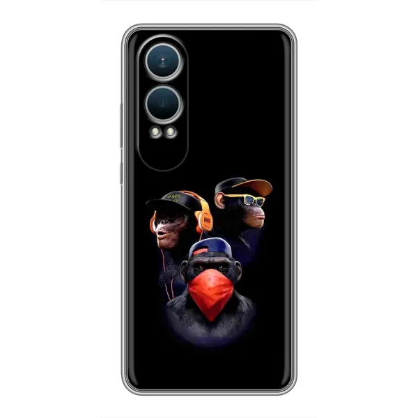 Чехол с принтом «Три обезьяны» для OnePlus Nord CE4 Lite Чехол с принтом «Три обезьяны» для OnePlus Nord CE4 Lite