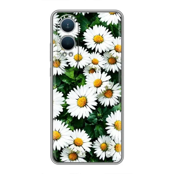 Чехол с принтом «Ромашки» для OnePlus Nord CE4 Lite