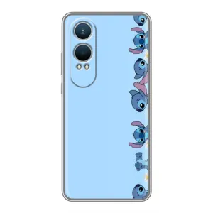 Чехол с принтом Стич на OnePlus Nord CE4 Lite (Стич фон)