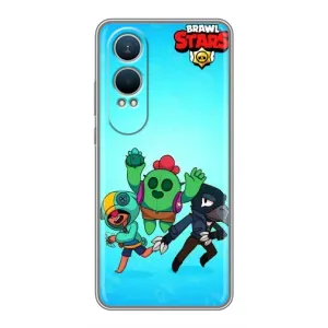 Чехлы Brawl Stars для OnePlus Nord CE4 Lite (AlphaPrint) (Трио героев)