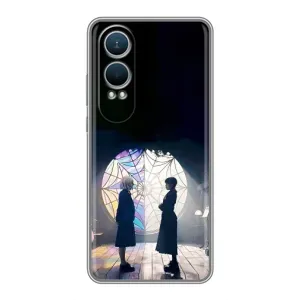 Чехлы Венсдей на OnePlus Nord CE4 Lite Уэнсдей (AlphaPrint) (Уэнздей и Инид)