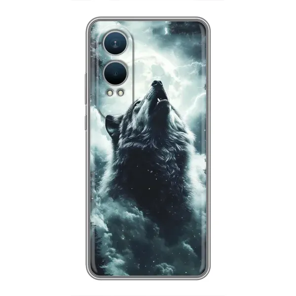 Чехол с принтом «Волк в облаках» для OnePlus Nord CE4 Lite Чехол с принтом «Волк в облаках» для OnePlus Nord CE4 Lite