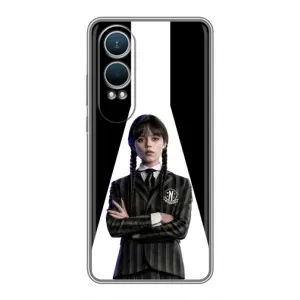 Чехлы Венсдей на OnePlus Nord CE4 Lite Уэнсдей (AlphaPrint) (W-Wednesday)