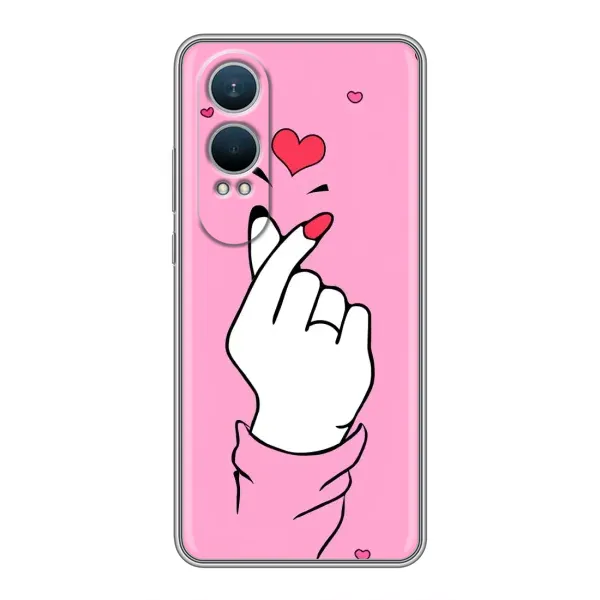 Чехол с принтом «Знак Love» для OnePlus Nord CE4 Lite