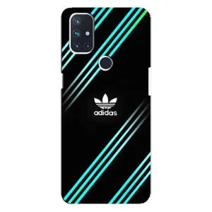 Чехлы Адидас для OnePlus Nord N10 5G (AlphaPrint) (Адидас с полосами)