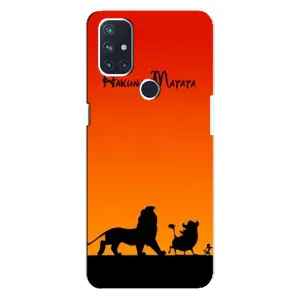 Чехол Король лев на Норд Н10 5G