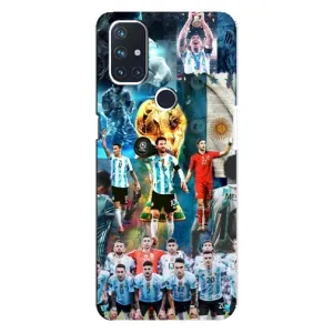 Чехлы Месси для OnePlus Nord N10 5G (AlphaPrint) (Аргентина Месси)