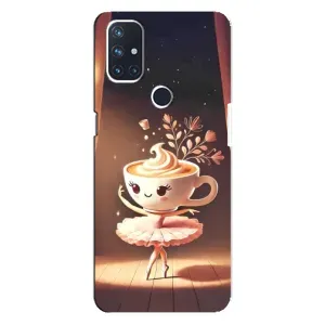 Чехол с мемом Тралалело тралала на OnePlus Nord N10 5G (Балерина капучина)