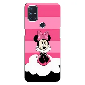 Эксклюзивный чехол для OnePlus Nord N10 5G (AlphaPrint - Мультяшные) (Девочка Maus)