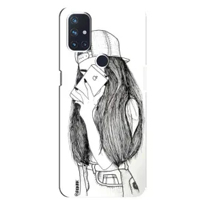 Чохол з друком для OnePlus Nord N10 5G - (Мода) (AlphaPrint) (Фото дівчини)