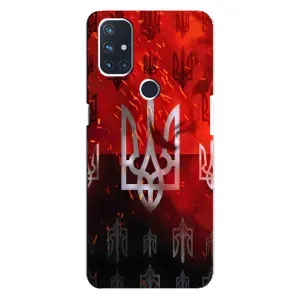 Украинские Чехлы для OnePlus Nord N10 5G с картинкой УПА (AlphaPrint) (ГЕРБ УПА)
